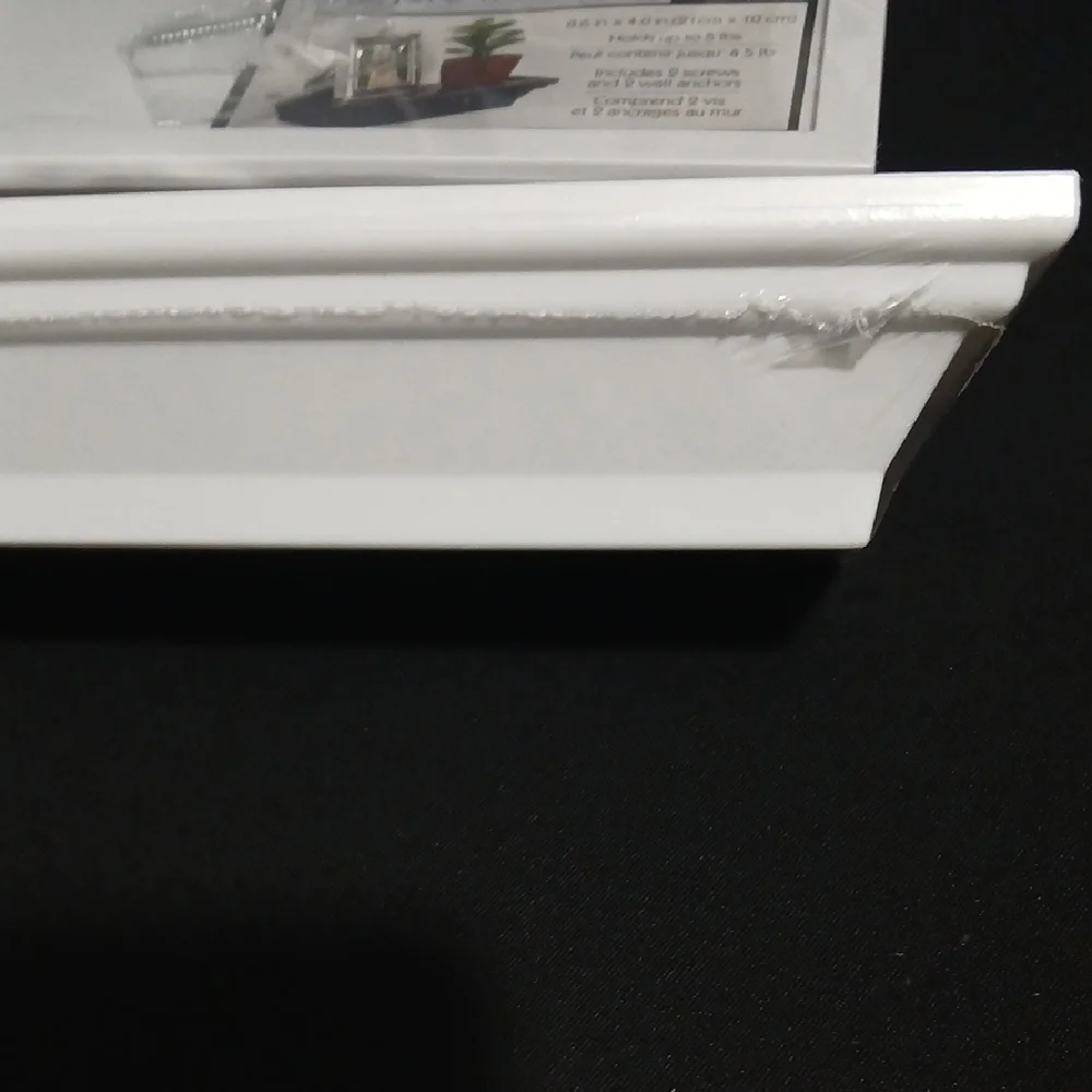 White Floating Shelf Set